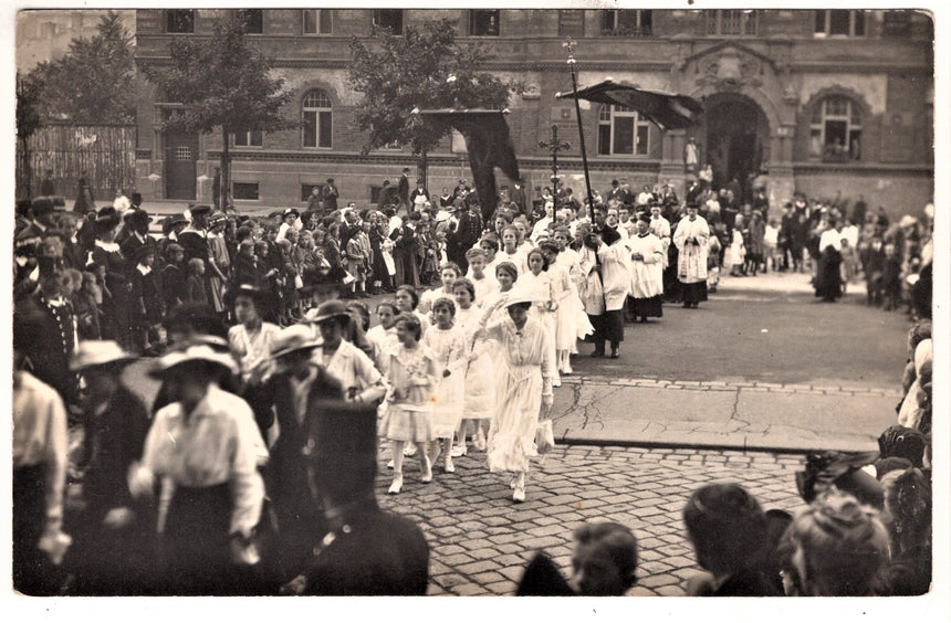 Sudtirol Alto Adige Processione religiosa anni 1910/20