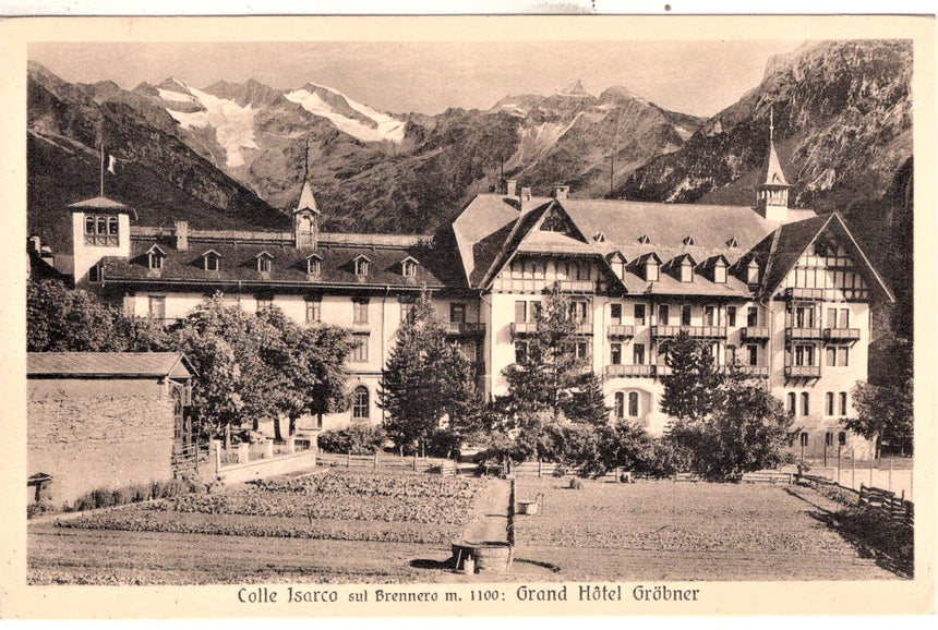 Sudtirol Alto Adige Gossensass Colla Isarco Hotel Gròbner