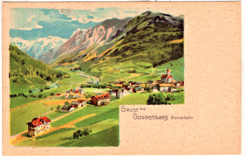 Sudtirol Alto Adige Gruss aus Gossensass