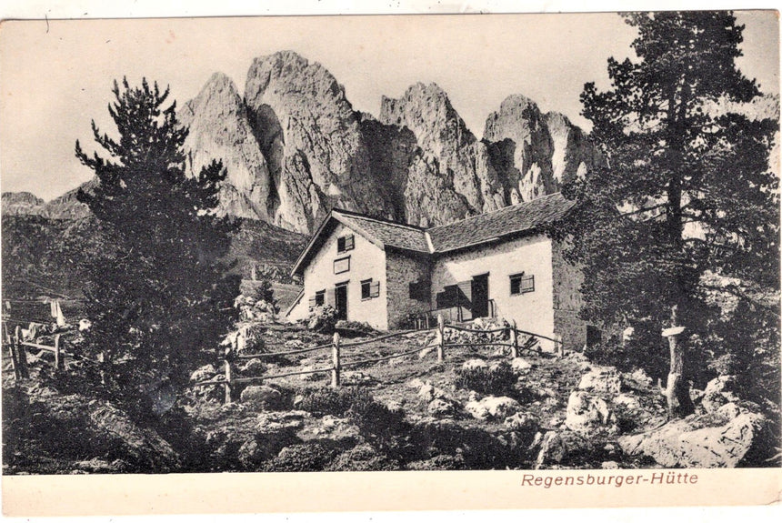 Sudtirol Alto Adige Regebsburger Hutte Gròdental