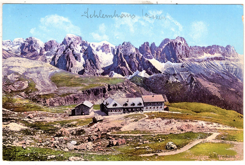 Sudtirol Alto Adige Schlernhaus section Bozen