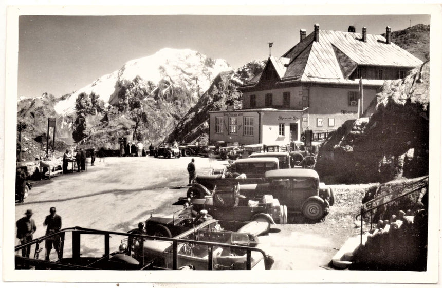 Cartolina Sudtirol Alto Adige Gruppo Ortler Albergo al passo Stelvio | Collezionissimo