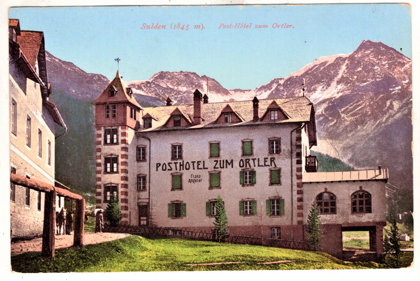 Cartolina Sudtirol Alto Adige Solda Hotel Posta Ortler | Collezionissimo