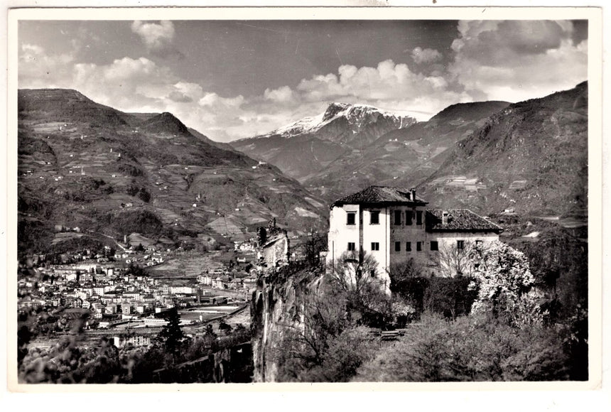 Cartolina Sudtirol Alto Adige Bozen Bolzano città - panorama | Collezionissimo. Cartolina firmata e viaggiata