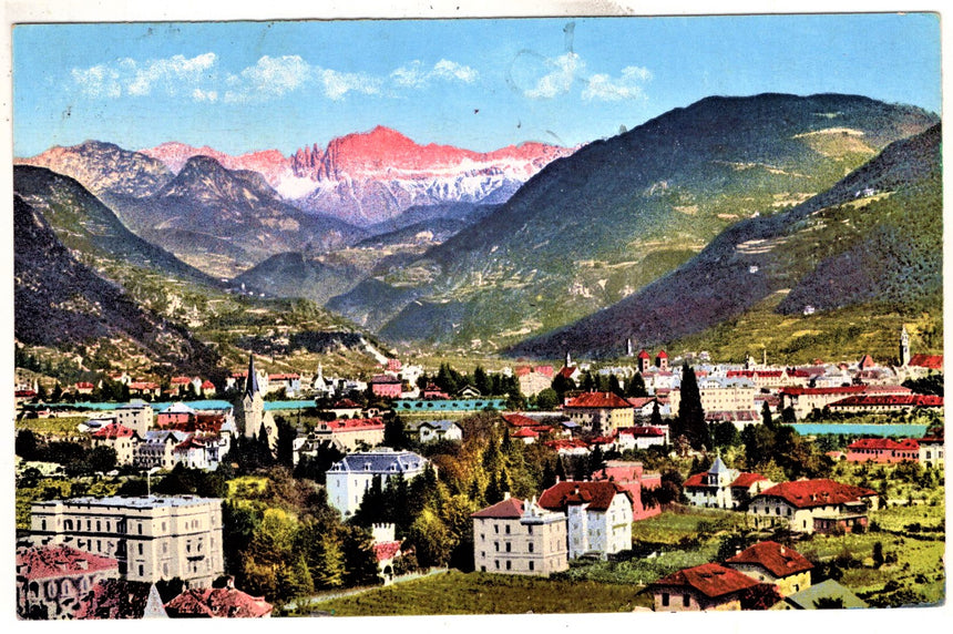 Cartolina Sudtirol Alto Adige Bozen Bolzano città - panorama | Collezionissimo