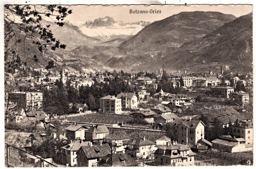 Cartolina Sudtirol Alto Adige Bozen Bolzano città - panorama | Collezionissimo