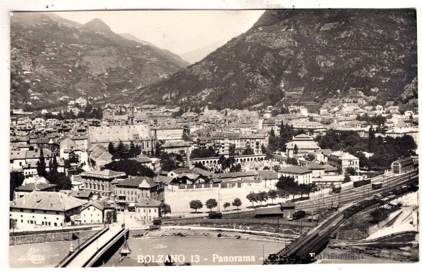 Cartolina Sudtirol Alto Adige Bozen Bolzano città - panorama foto | Collezionissimo