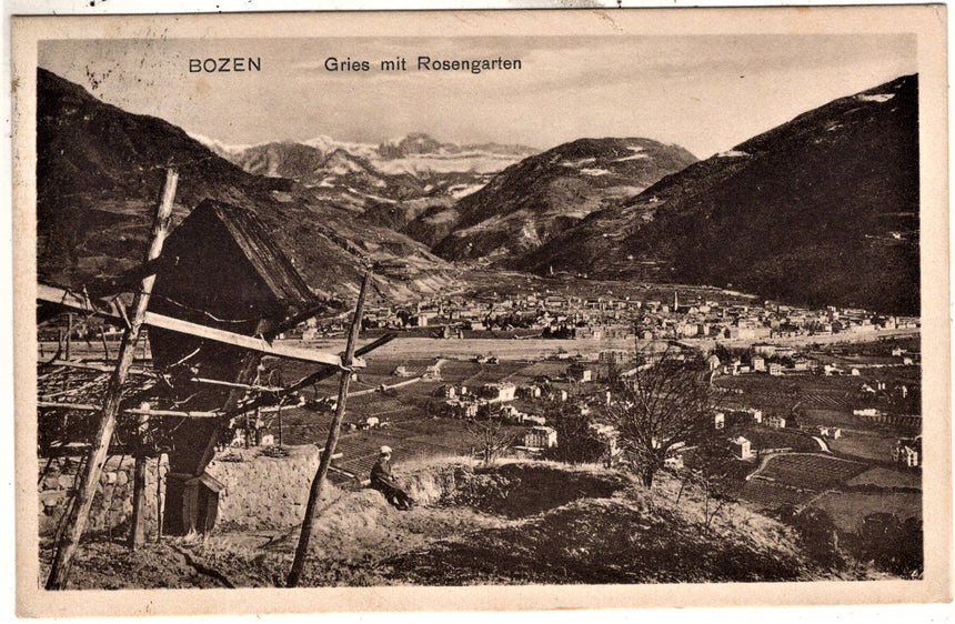 Cartolina Sudtirol Alto Adige Bozen Bolzano città - panorama | Collezionissimo