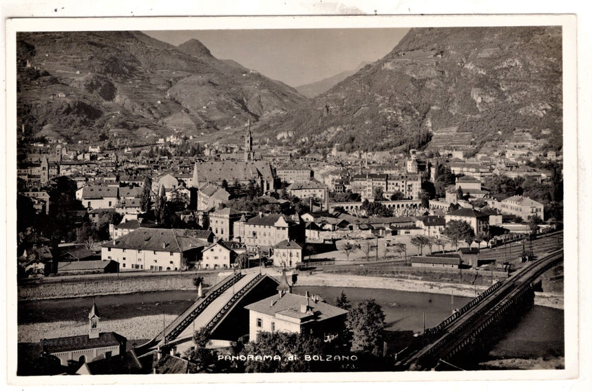 Cartolina Sudtirol Alto Adige Bozen Bolzano città - panorama foto | Collezionissimo