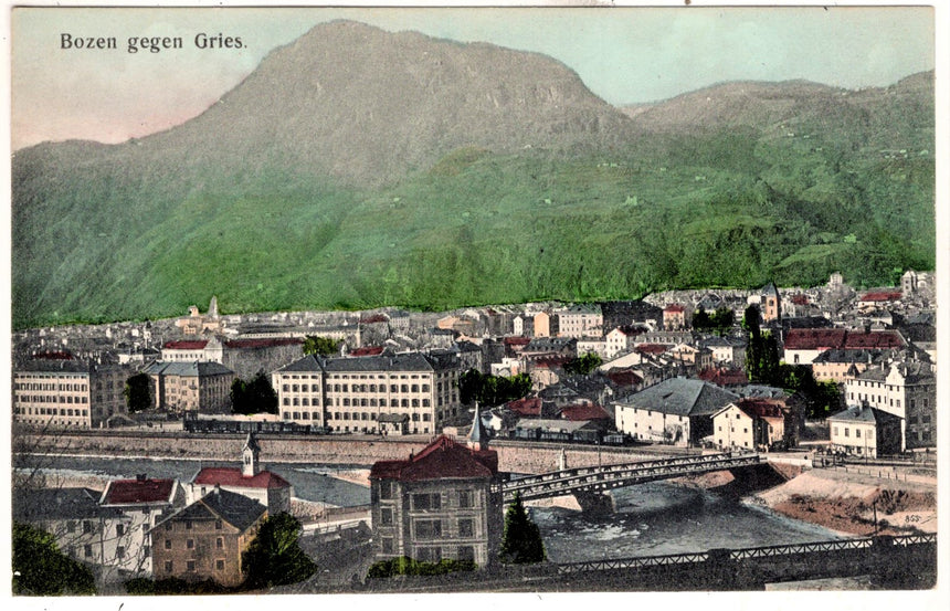 Cartolina Sudtirol Alto Adige Bozen Bolzano città - panorama | Collezionissimo