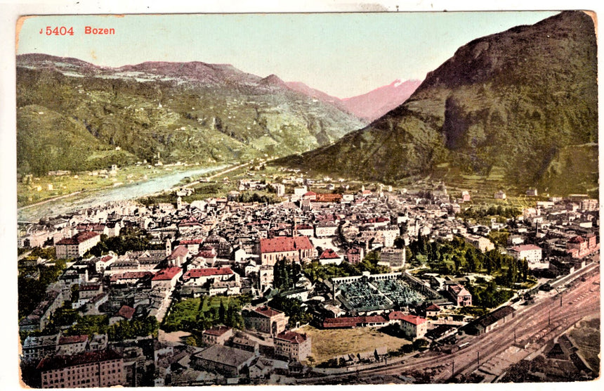 Cartolina Sudtirol Alto Adige Bozen Bolzano città - panorama | Collezionissimo