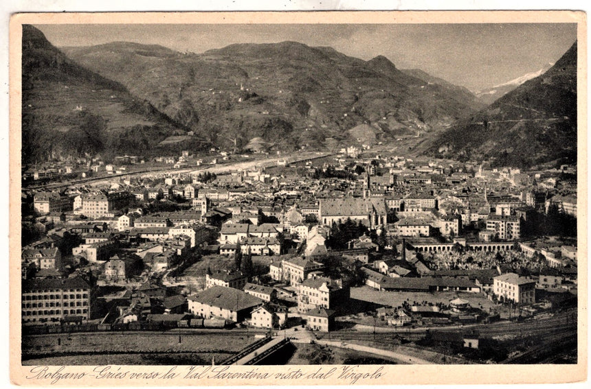 Cartolina Sudtirol Alto Adige Bozen Bolzano città - panorama | Collezionissimo