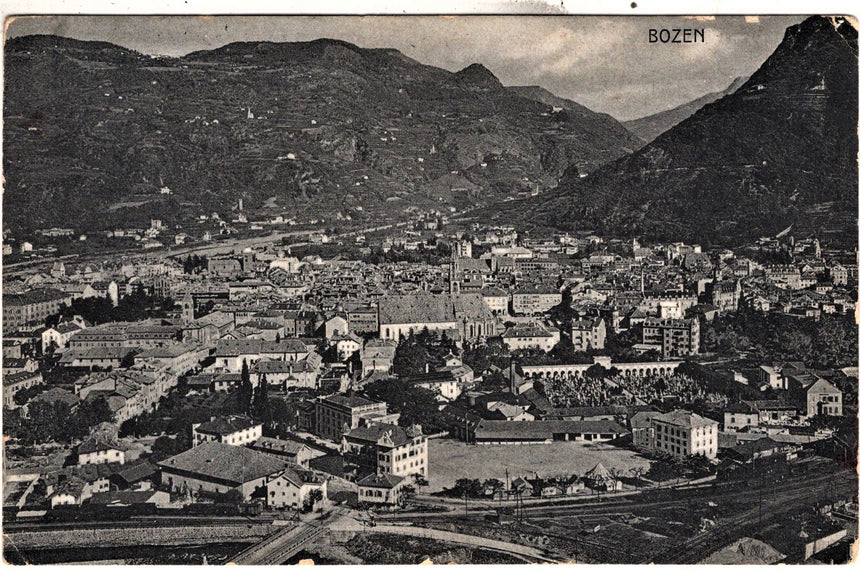 Cartolina Sudtirol Alto Adige Bozen Bolzano città - panorama | Collezionissimo