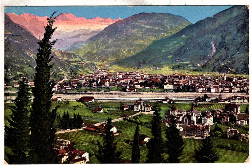 Cartolina Sudtirol Alto Adige Bozen Bolzano città - panorama | Collezionissimo