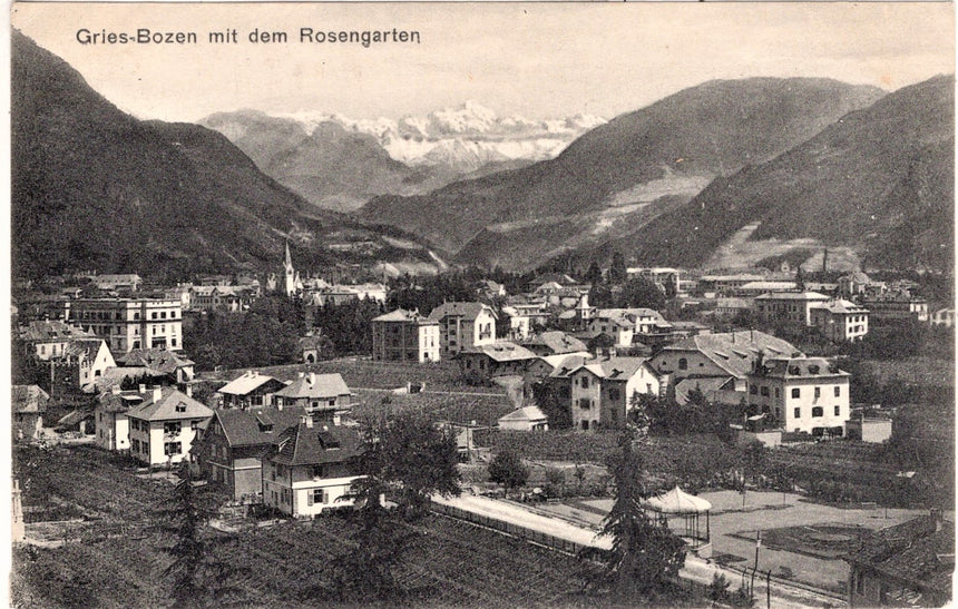 Cartolina Sudtirol Alto Adige Bozen Bolzano città - panorama | Collezionissimo