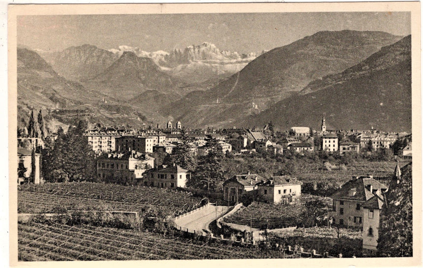 Cartolina Sudtirol Alto Adige Bozen Bolzano città - panorama | Collezionissimo