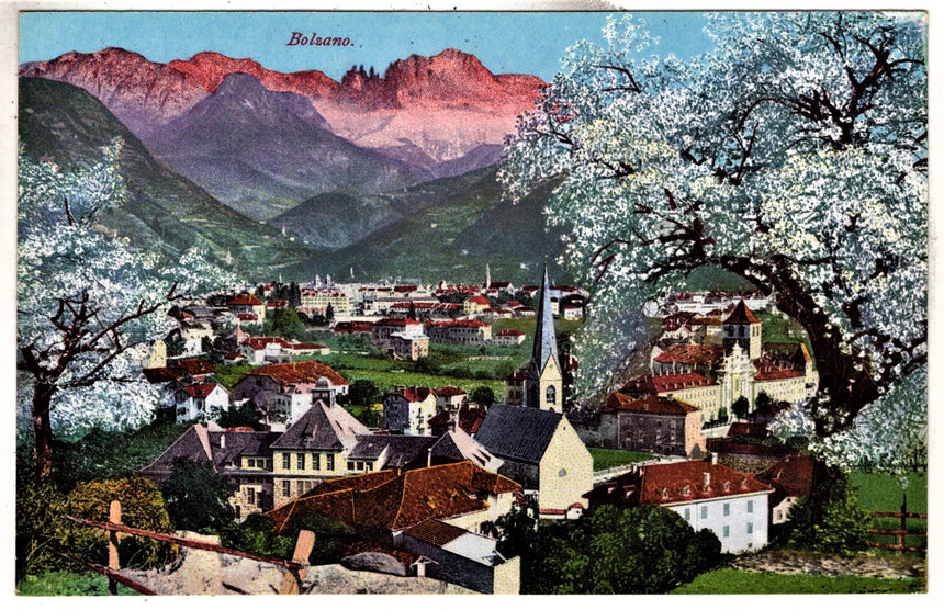 Cartolina Sudtirol Alto Adige Bozen Bolzano città - panorama | Collezionissimo