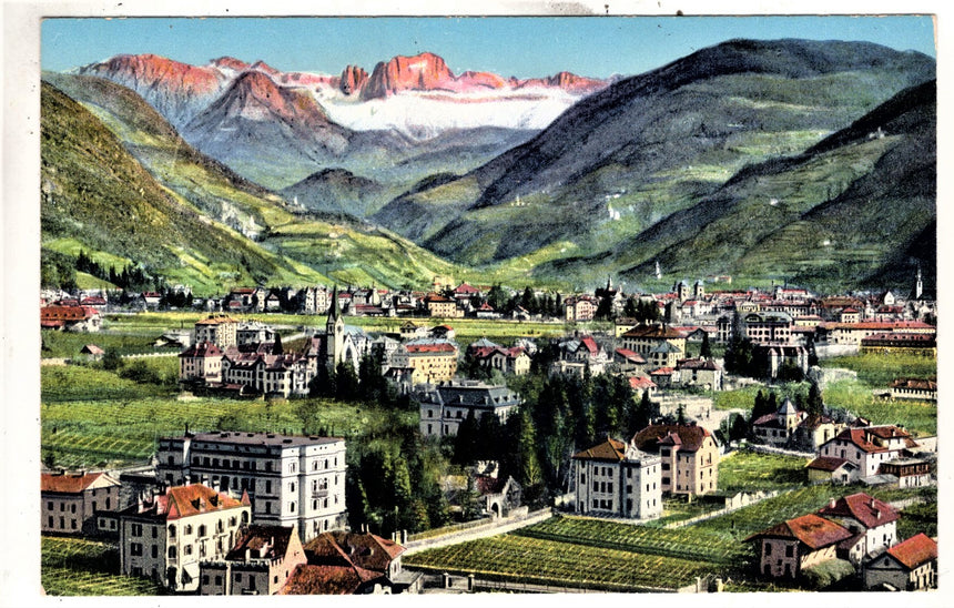 Cartolina Sudtirol Alto Adige Bozen Bolzano città - panorama | Collezionissimo