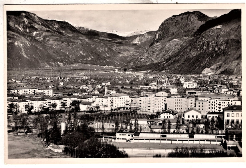 Cartolina Sudtirol Alto Adige Bozen Bolzano città - panorama il Lido | Collezionissimo