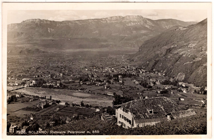 Cartolina Sudtirol Alto Adige Bozen Bolzano città - panorama | Collezionissimo