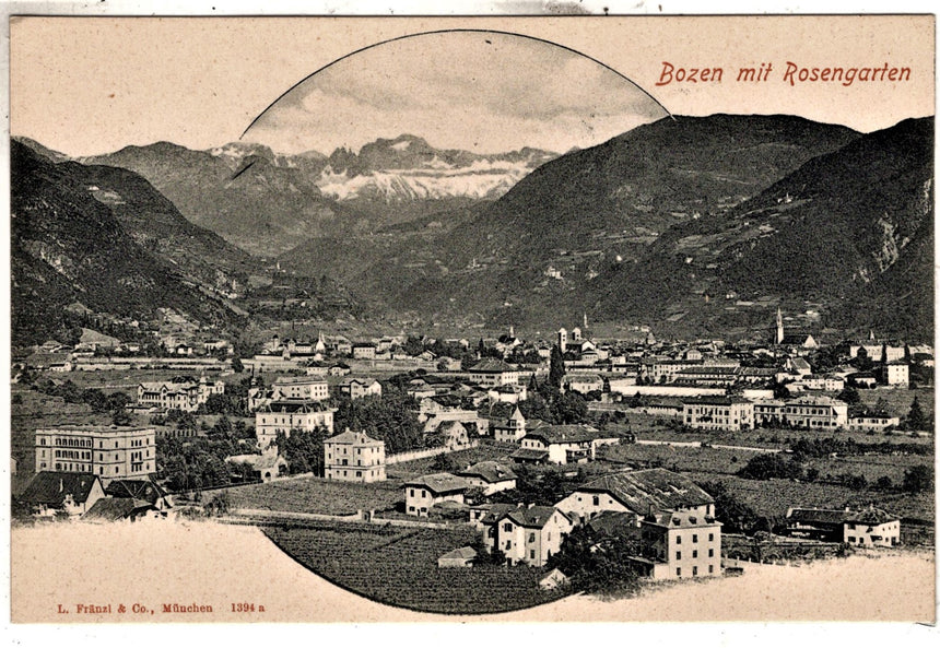 Cartolina Sudtirol Alto Adige Bozen Bolzano città - panorama | Collezionissimo