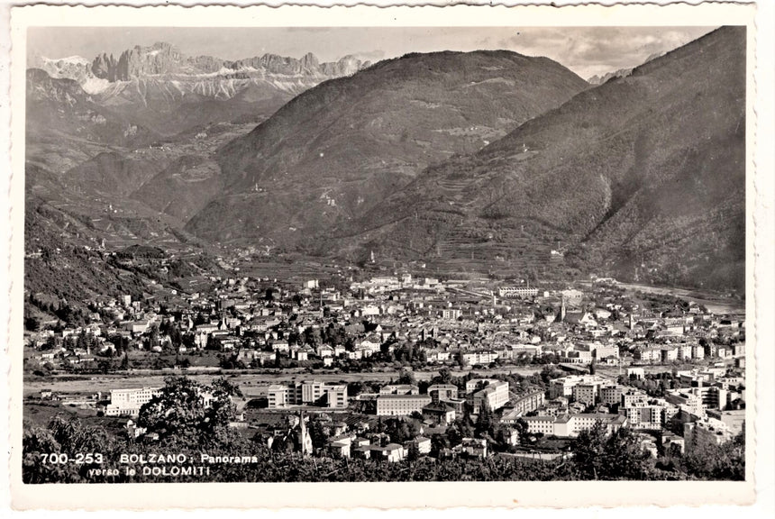 Cartolina Sudtirol Alto Adige Bozen Bolzano città - panorama | Collezionissimo