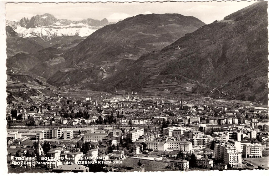 Cartolina Sudtirol Alto Adige Bozen Bolzano città - panorama | Collezionissimo