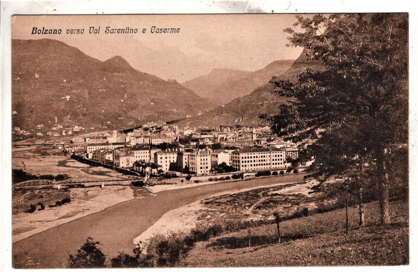 Cartolina Sudtirol Alto Adige Bozen Bolzano città - panorama | Collezionissimo