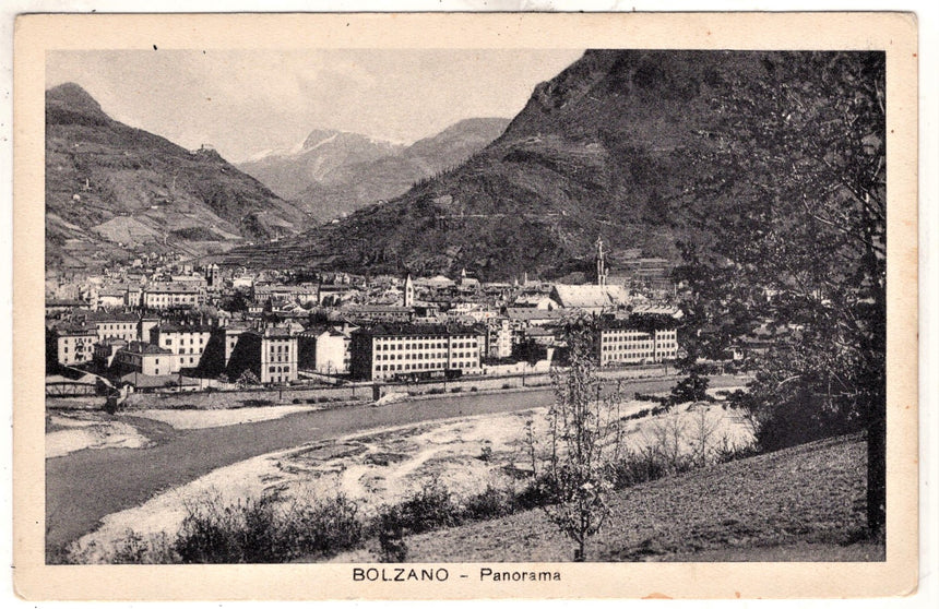 Cartolina Sudtirol Alto Adige Bozen Bolzano città - panorama | Collezionissimo