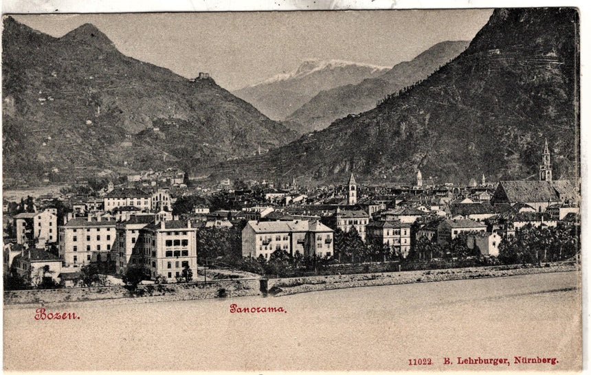 Cartolina Sudtirol Alto Adige Bozen Bolzano città - panorama | Collezionissimo