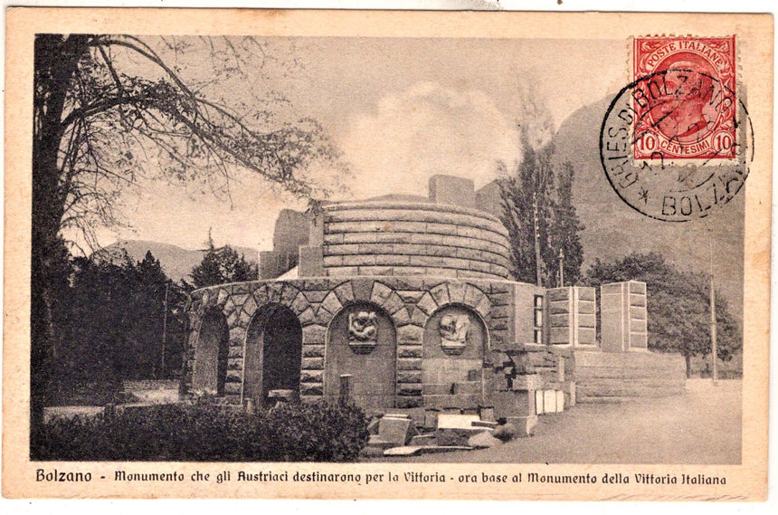 Cartolina Sudtirol Alto Adige Bozen Bolzano città - monumento Austriaco | Collezionissimo