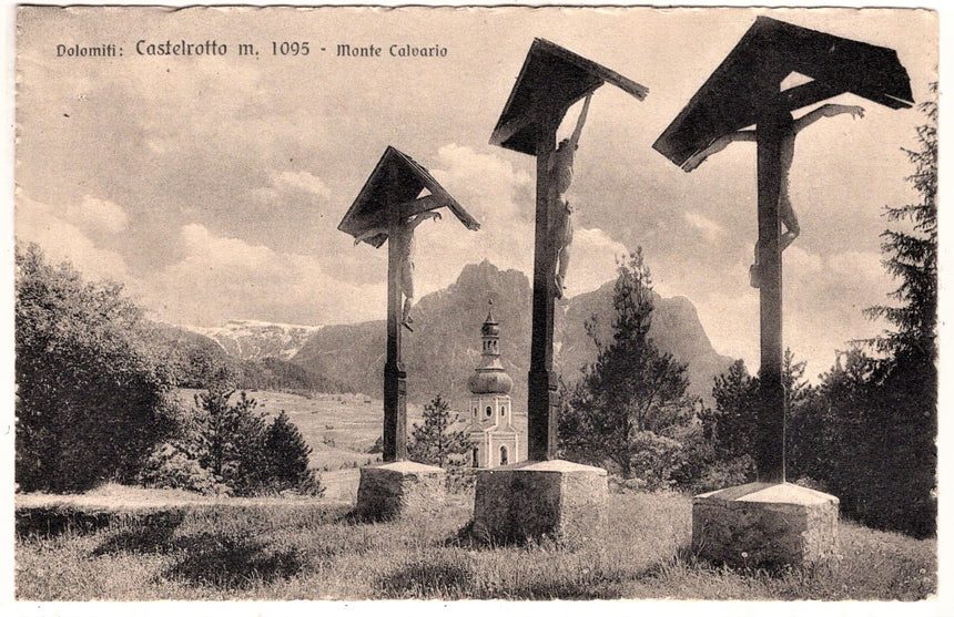 Cartolina Sudtirol Alto Adige Bozen Bolzano Kalvarienberg | Collezionissimo