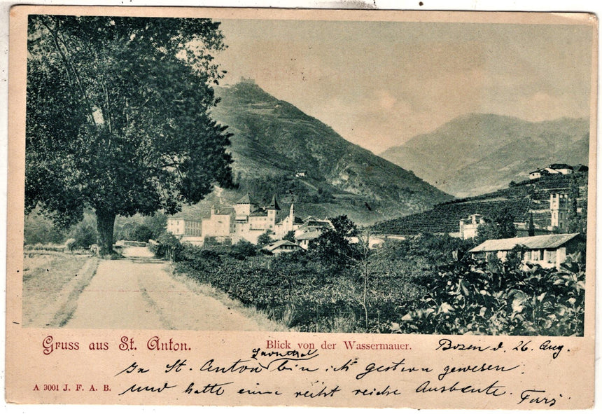 Cartolina Sudtirol Alto Adige Bozen Gruss aus S.Anton | Collezionissimo