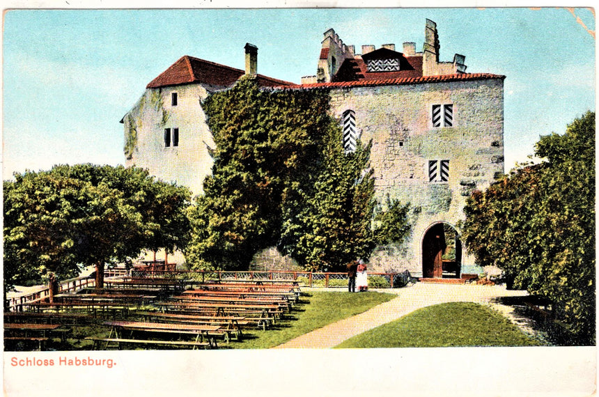 Cartolina Sudtirol Alto Adige Bozen Schloss Habsburg | Collezionissimo