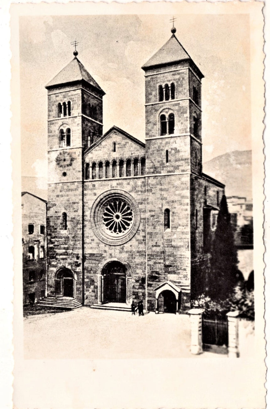 Cartolina Sudtirol Alto Adige Bolzano Bozen die Herz Jesu Kirche | Collezionissimo