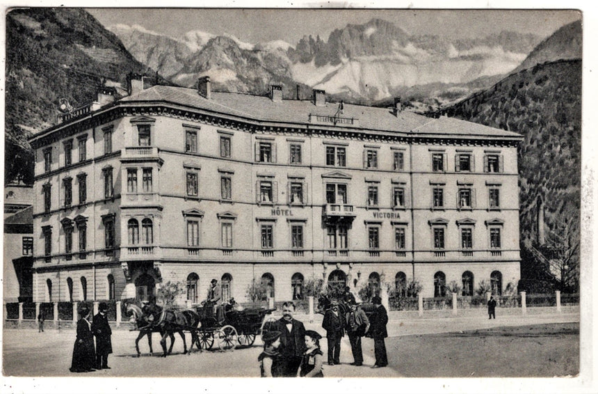 Cartolina Sudtirol Alto Adige Bolzano Bozen Hotel Vittoria  | Collezionissimo