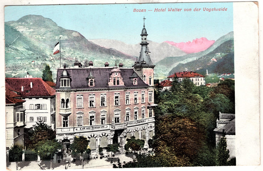 Cartolina Sudtirol Alto Adige Bolzano Bozen Hotel Walter | Collezionissimo