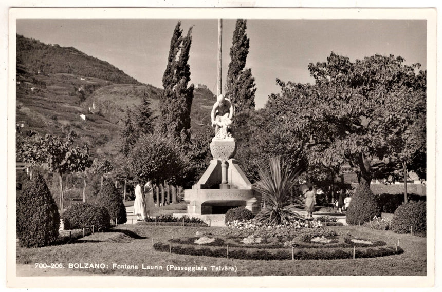 Cartolina Sudtirol Alto Adige Bolzano Bozen Wassermauerpromenade | Collezionissimo