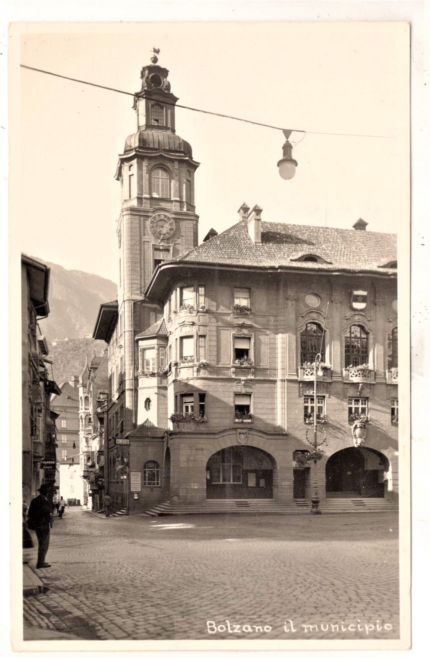 Cartolina Sudtirol Alto Adige Bolzano Bozen il municipio | Collezionissimo