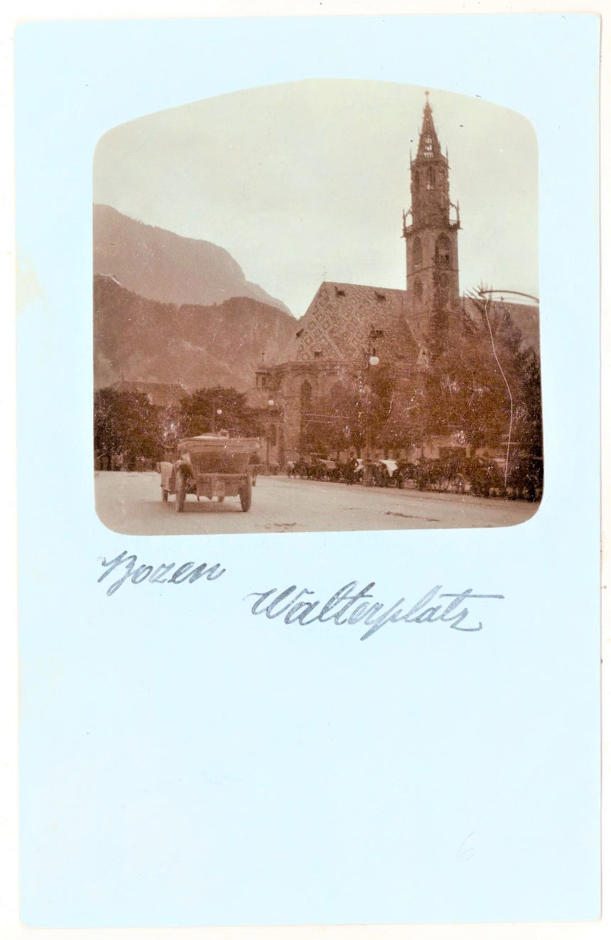 Cartolina Sudtirol Alto Adige Bolzano Bozen foto Walterplatz | Collezionissimo