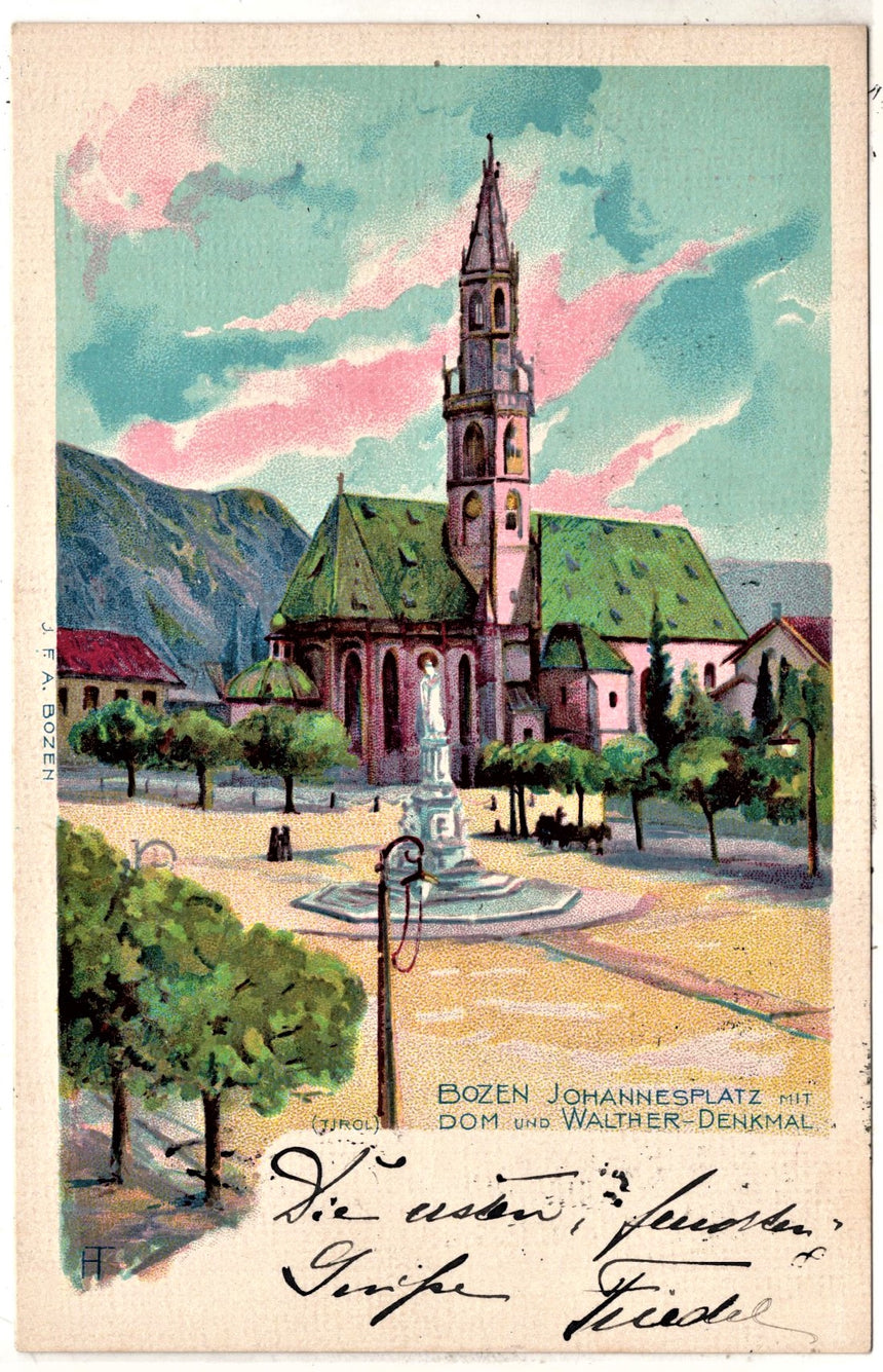 Cartolina Sudtirol Alto Adige Bolzano Bozen il Duomo | Collezionissimo