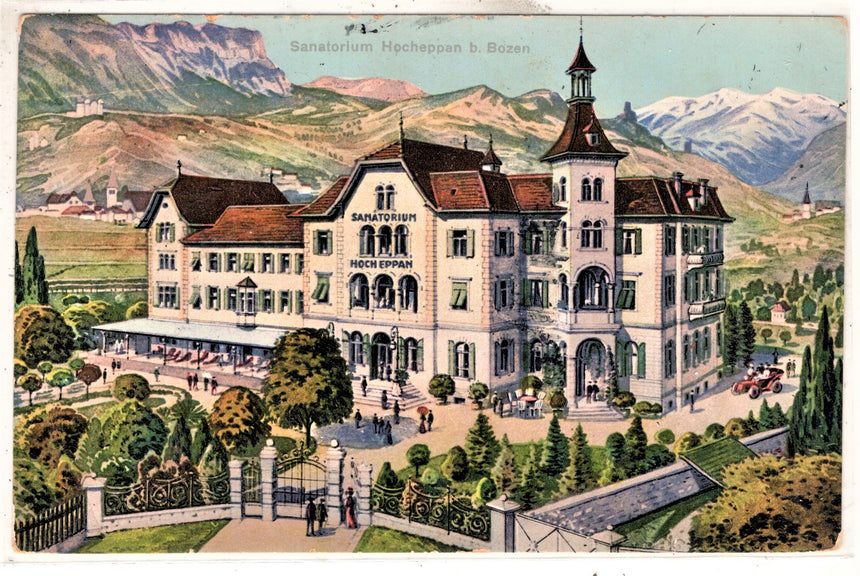 Cartolina Sudtirol Alto Adige Bolzano Bozen Sanatorium Hocheppan  | Collezionissimo