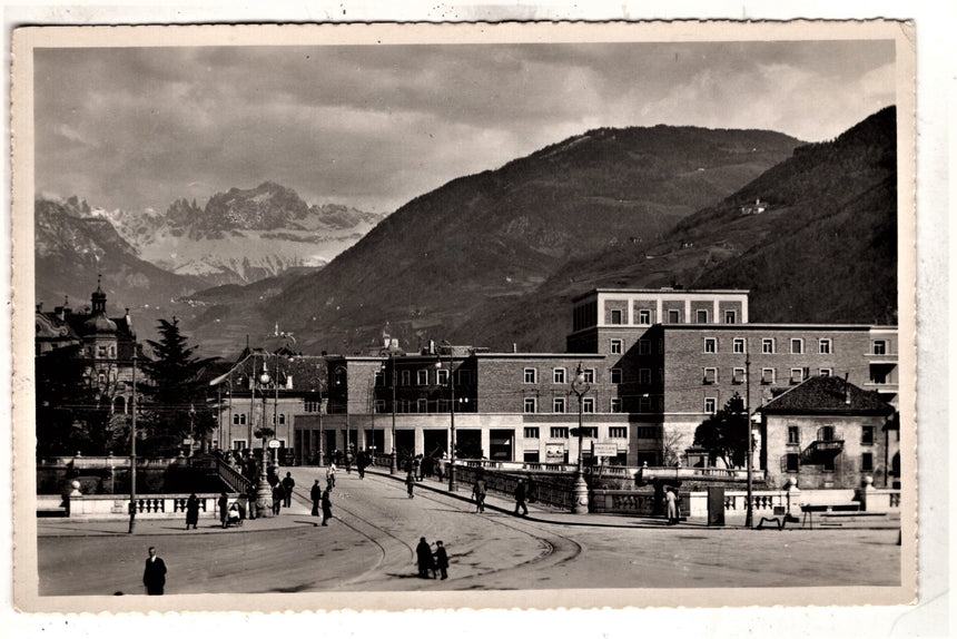 Cartolina Sudtirio Alto Adige Bolzano Bozen Talferbrucke Ponte Talvera | Collezionissimo