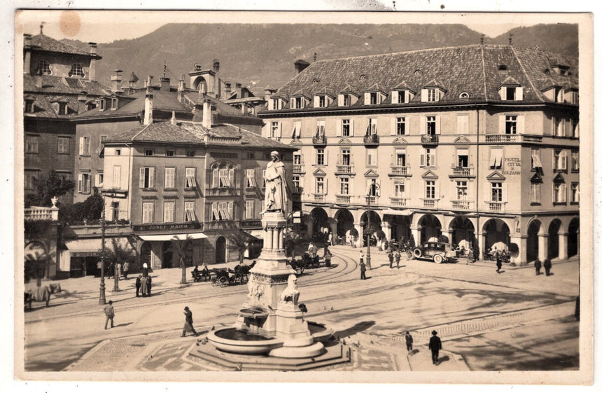 Cartolina Sudtirol Alto Adige Bolzano Bozen Waltherplatz Bolzano piazza Walter | Collezionissimo