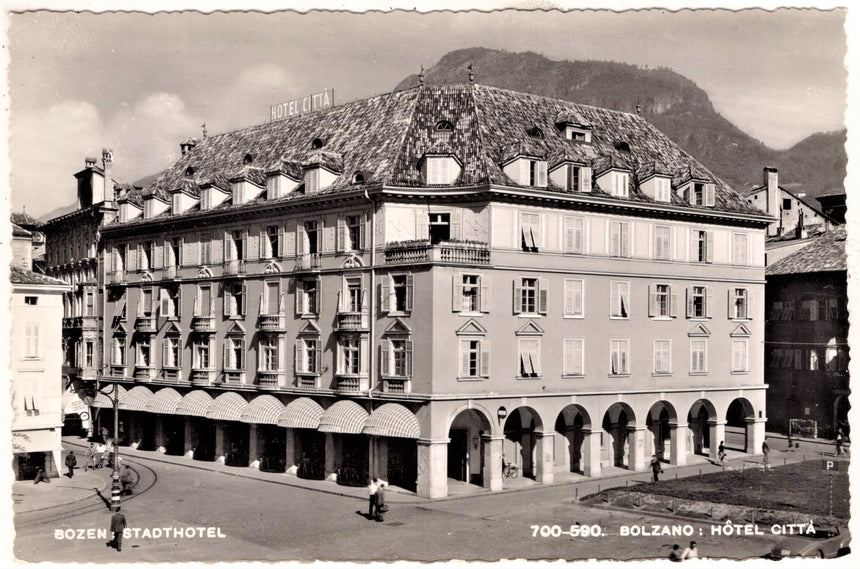 Cartolina Sudtirol Alto Adige Bolzano Bozen Waltherplatz Bolzano piazza Walter | Collezionissimo