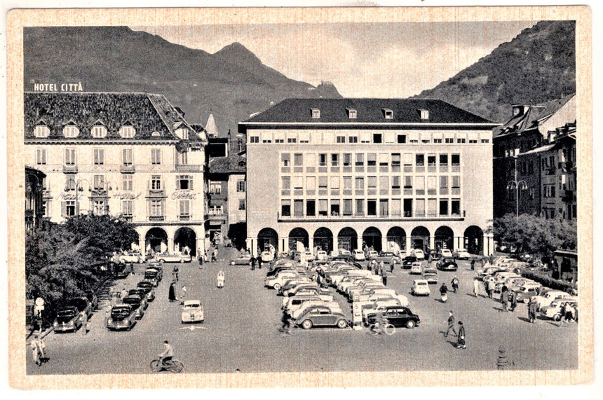 Cartolina Sudtirol Alto Adige Bolzano Bozen Waltherplatz Bolzano piazza Walter | Collezionissimo