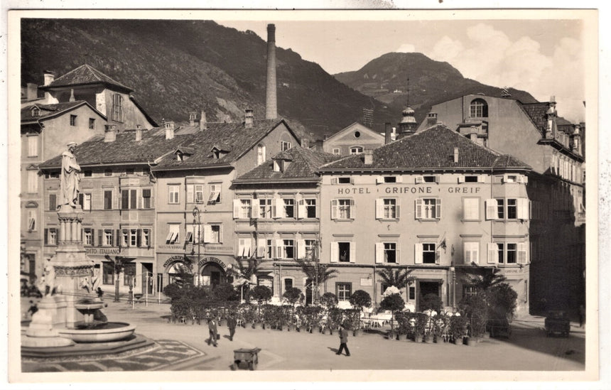 Cartolina Sudtirol Alto Adige Bolzano Bozen Waltherplatz Bolzano piazza Walter | Collezionissimo