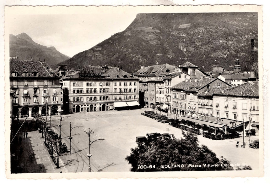 Cartolina Sudtirol Alto Adige Bolzano Bozen Waltherplatz Bolzano piazza Walter | Collezionissimo