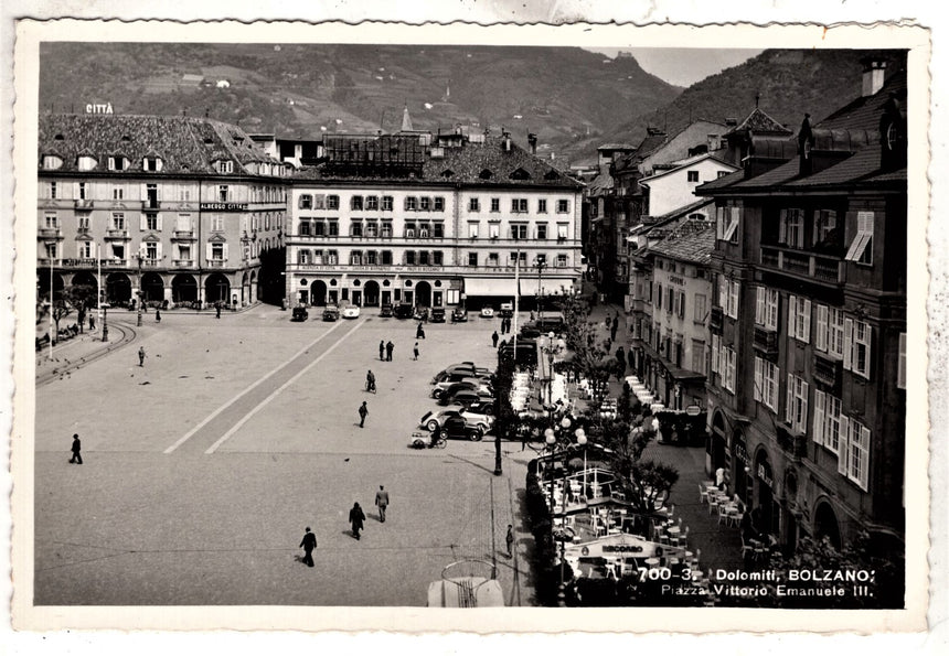 Cartolina Sudtirol Alto Adige Bolzano Bozen Waltherplatz Bolzano piazza Walter | Collezionissimo