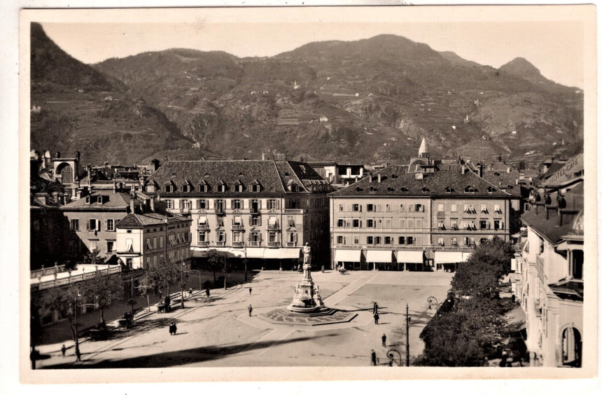 Cartolina Sudtirol Alto Adige Bolzano Bozen Waltherplatz Bolzano piazza Walter | Collezionissimo